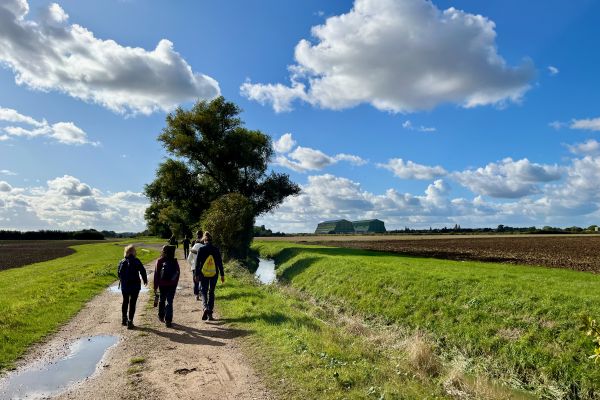 Walking in the countryside