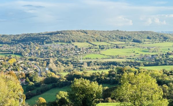 View over Bathford and Browne's Folly