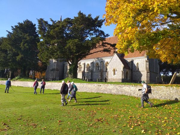 Brown Candover Church