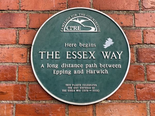 The Essex Way Plaque