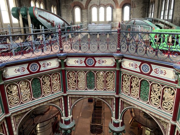crossness sewage pumping station interior