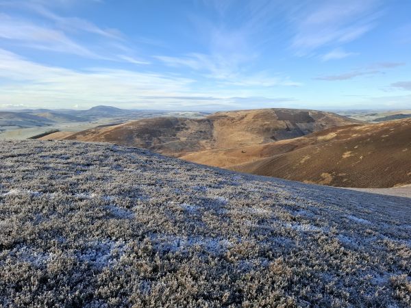 View from Trahenna hill