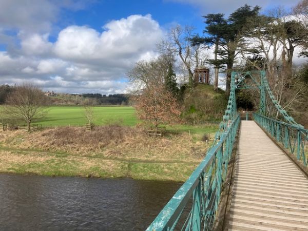 Tweed footbridge
