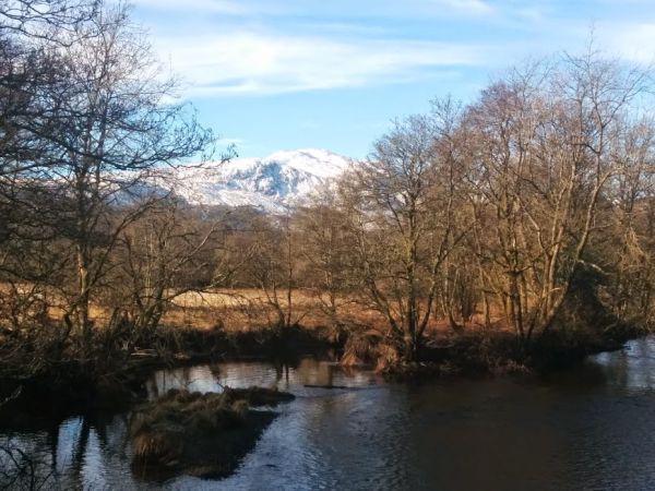 Ben Ledi from Callander Meadows carpark