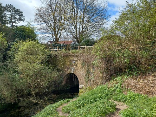 Basingstoke Canal at Greywell Tunnel eastern portal
