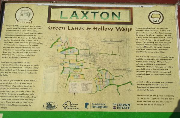 LAxton information board