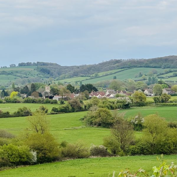 Looking over to Doynton
