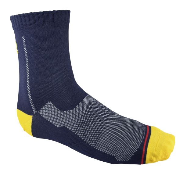 Black and yellow sock
