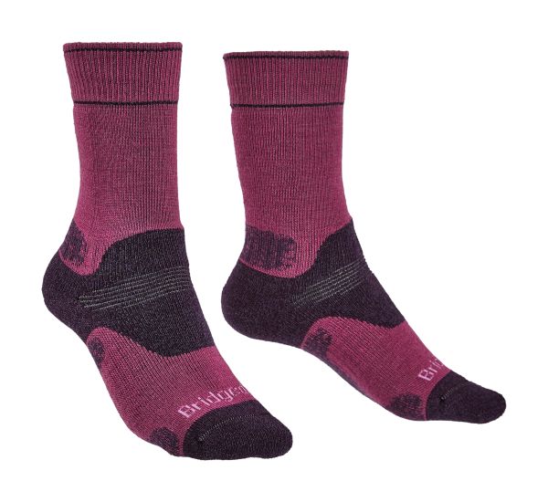 Merino socks pink