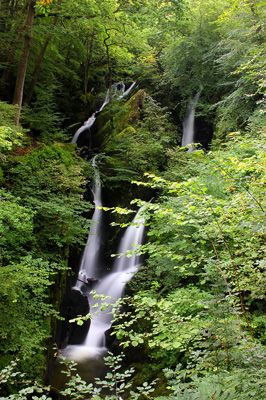 Stock Ghyll waterfall is a short trek from the centre of Ambleside