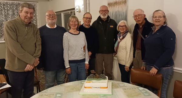 Southampton Committee members and cake