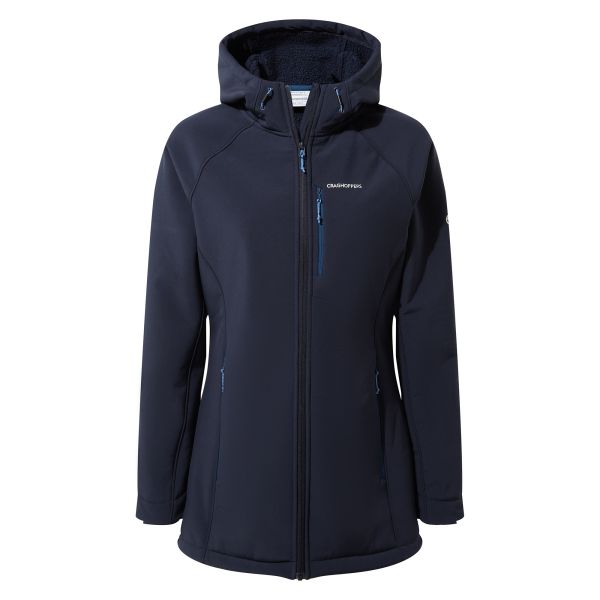 Ladies ATG Smooth Fleece Jacket - Blue