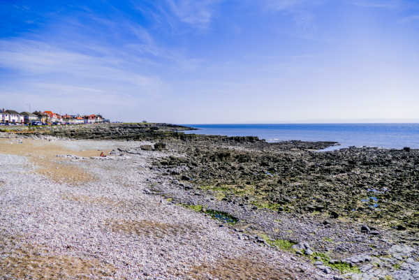 The coastline at Porthcawl