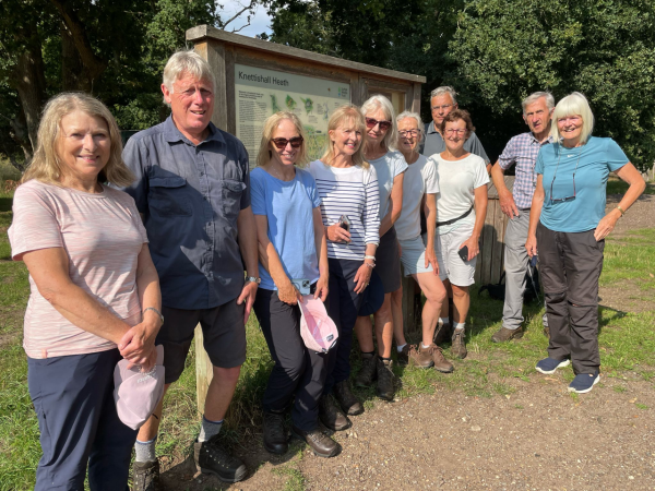 We made it to Knettishall Heath