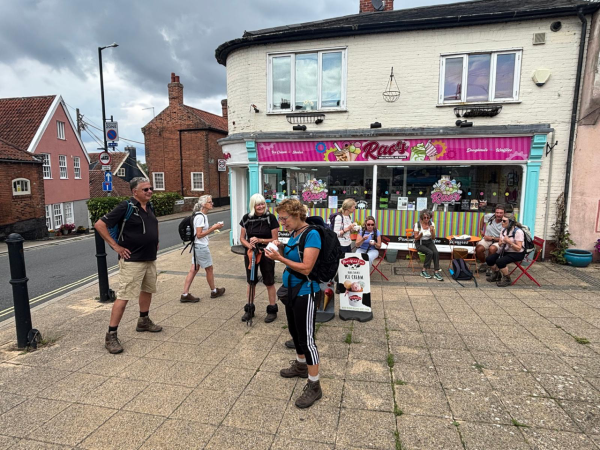 What a cool team - well they were after this stop!