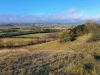 The view of Oxfordshire from Beacon Hill, including the M40 motorway